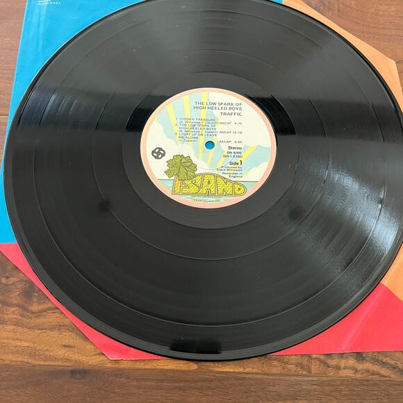 Traffic The Low Spark of High Heeled Boys LP 1971 Island SW-9306 Angle Cut Cover - Picture 6 of 13